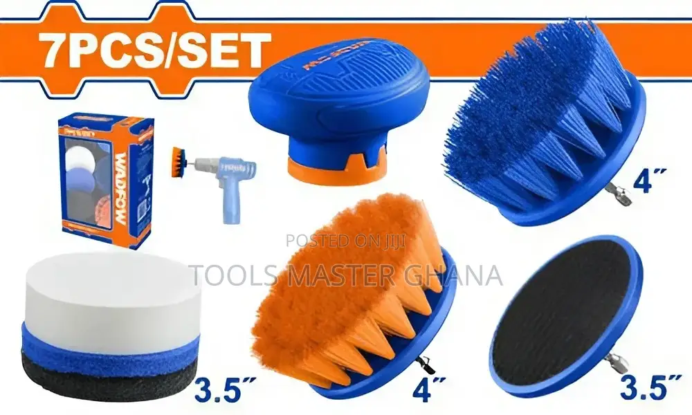 7 Pcs Cleaning Brush Set # Wnd5402