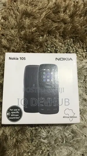 New Nokia 105 Black