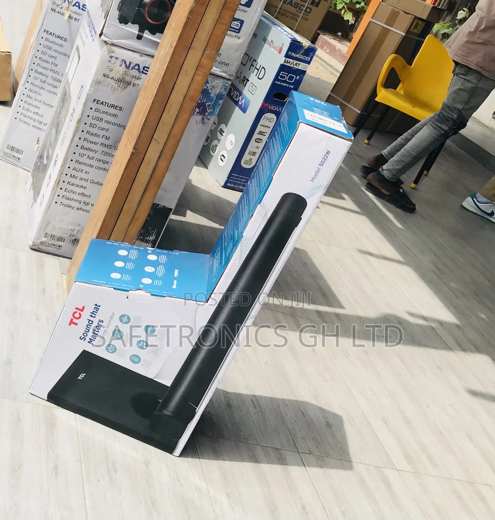 Grab Quality TCL 2.1ch S522w Audio Bluetooth Soundbar 200w