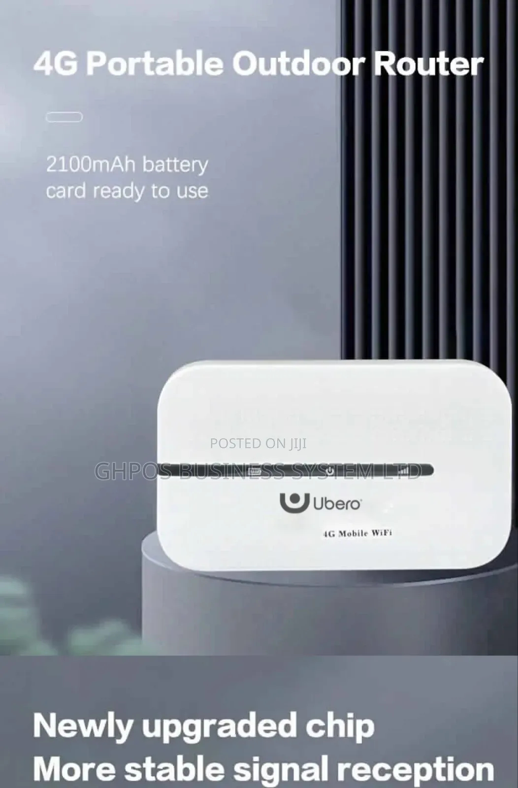 Ubero Universal 4g Mifi Router Support All Network