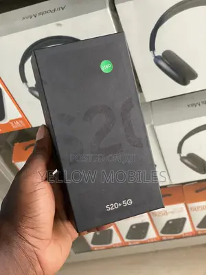 New Samsung Galaxy S20+ 5G 256 GB Black