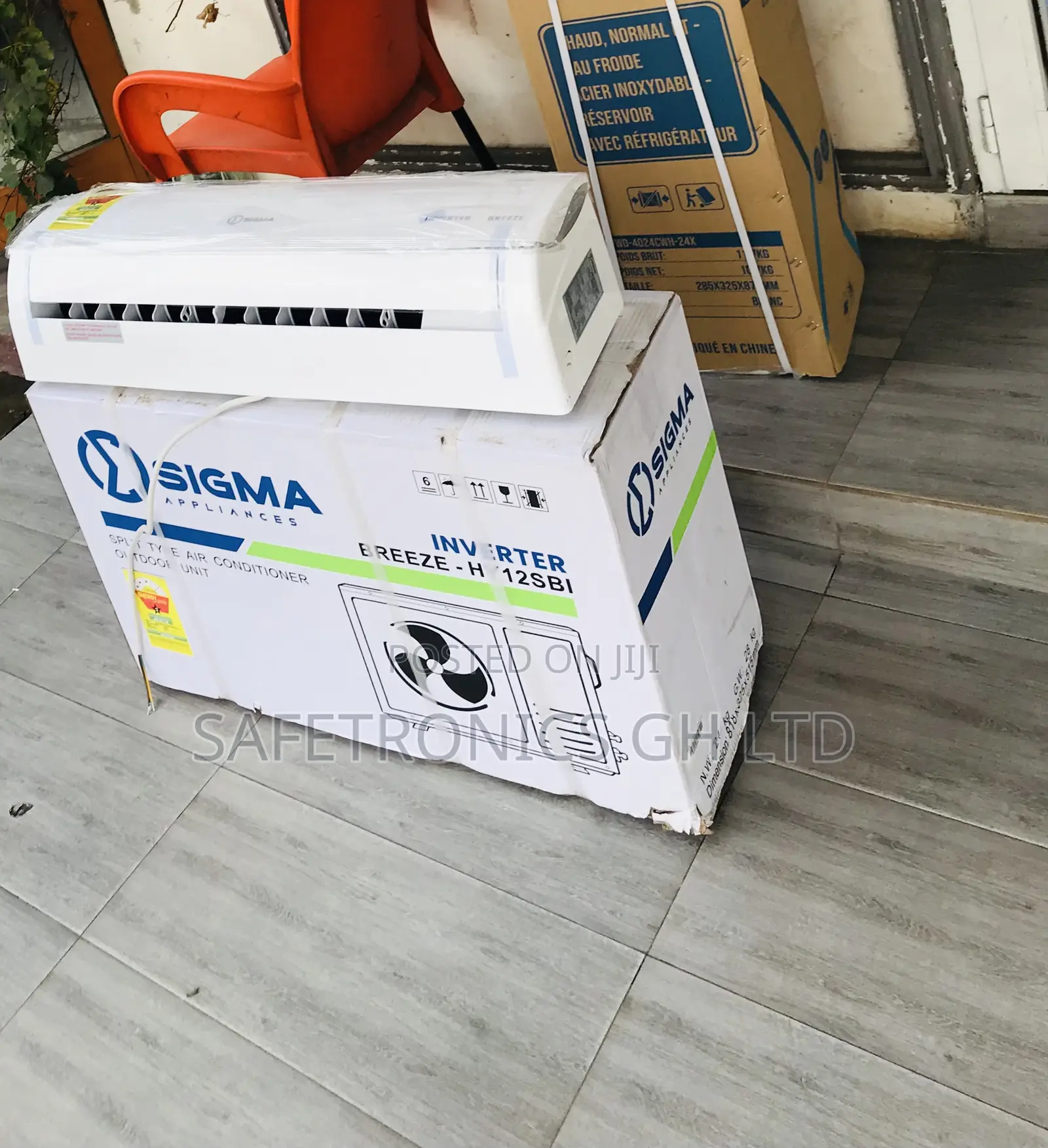 Eco Friendly Sigma 1.5 Hp R410a Split White Inverter Ac