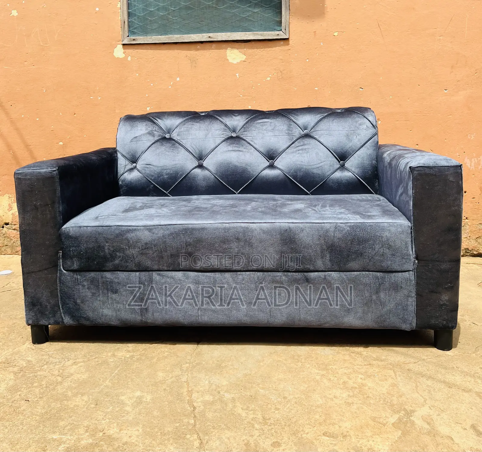 Dark Gray 2in1 Furniture Sofa