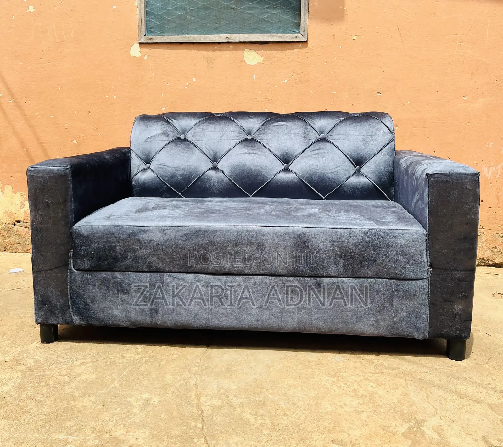 Dark Gray 2in1 Furniture Sofa