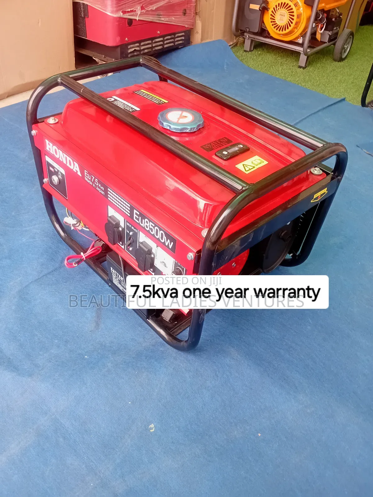 Red Honda Generator Petrol
