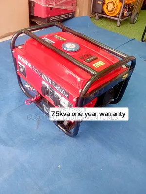 Red Honda Generator Petrol