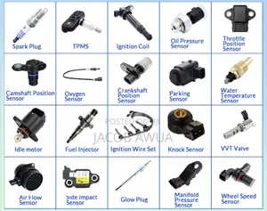 Crank Shaft And Sensors Original Spark Plugs