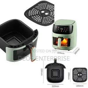 8l New Multifunctional Deep Oil Free Silver Crest Air Fryer