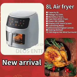 8l Digital Silver Crest Air Fryer