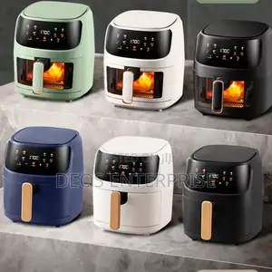 8l Silver Crest Air Fryer Transparent Window