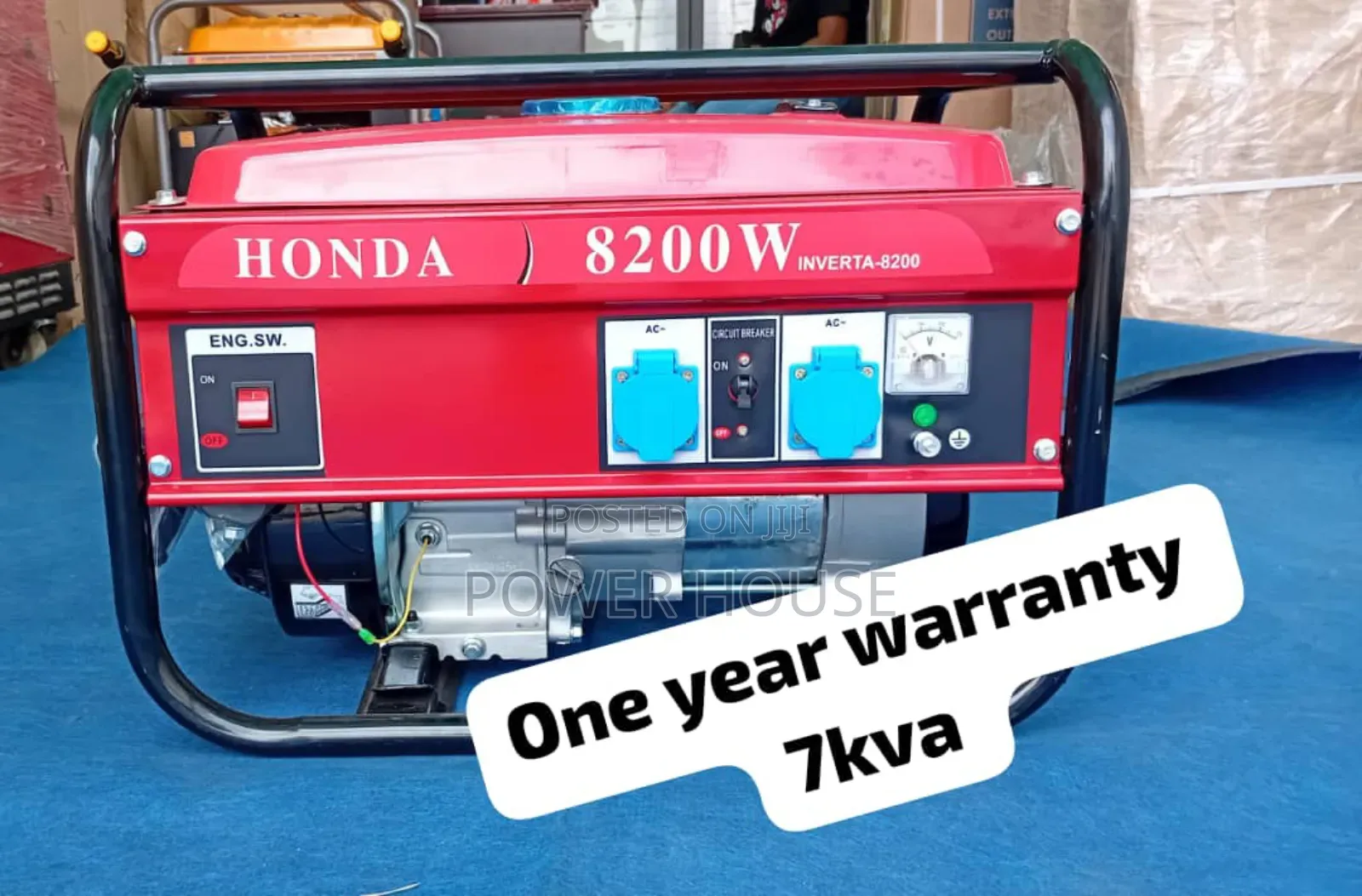 Secure Power 7kva 8200watts Petrol Generator 7.5kva Honda