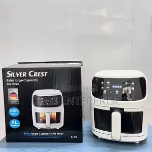 8l Visible Hot Air Electric Fryer (Silver Crest)
