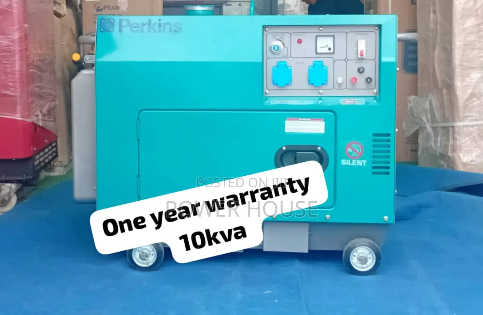 Outland Perkins Diesel 10kva 13000watts Generator Silent