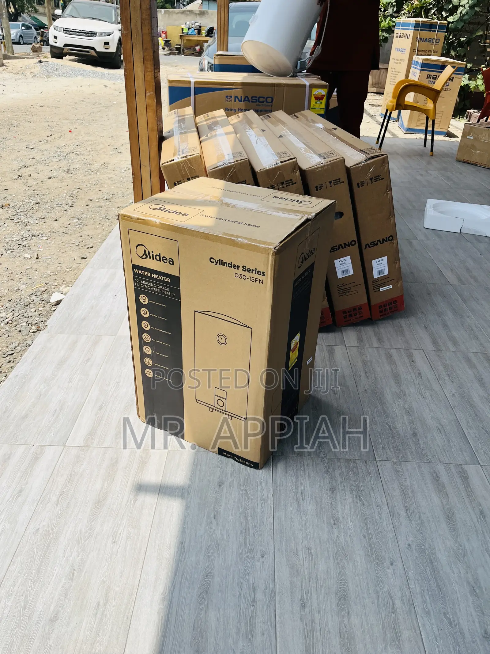 Shop Midea 50 Liters Electric Water Heater.