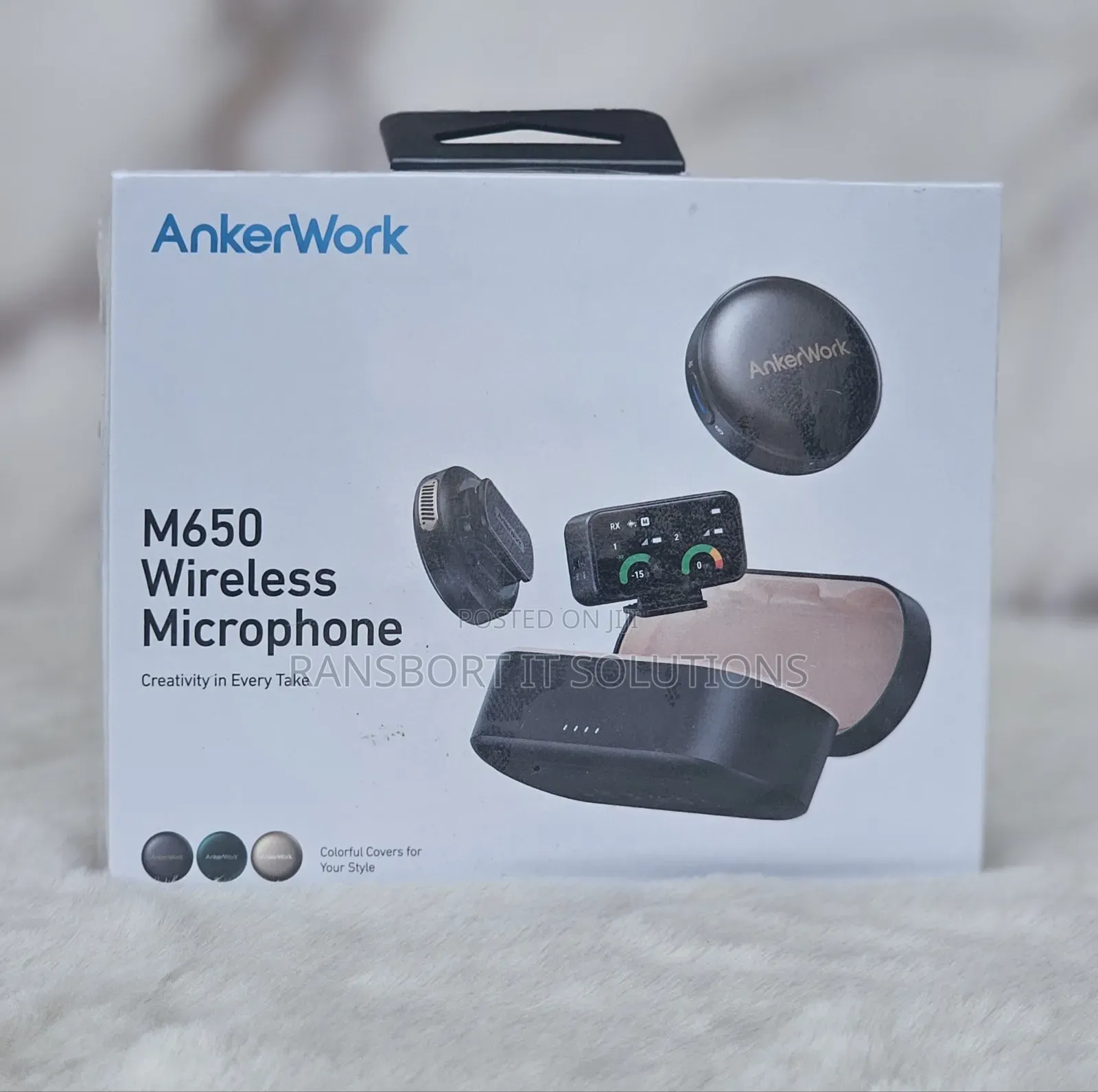 Ankerwork M650 Wireless Lavalier Microphone Dji Mic Alternative
