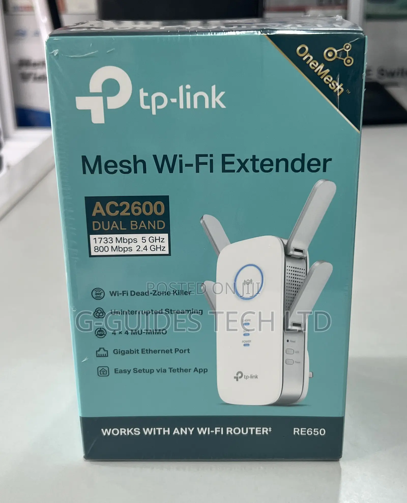 Tp-Link Ac2600 Mesh Wifi Extender Re650