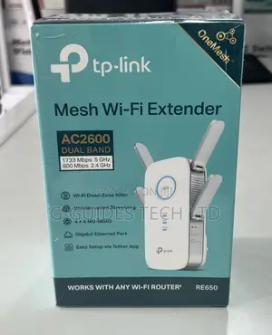 Tp-Link Ac2600 Mesh Wifi Extender Re650