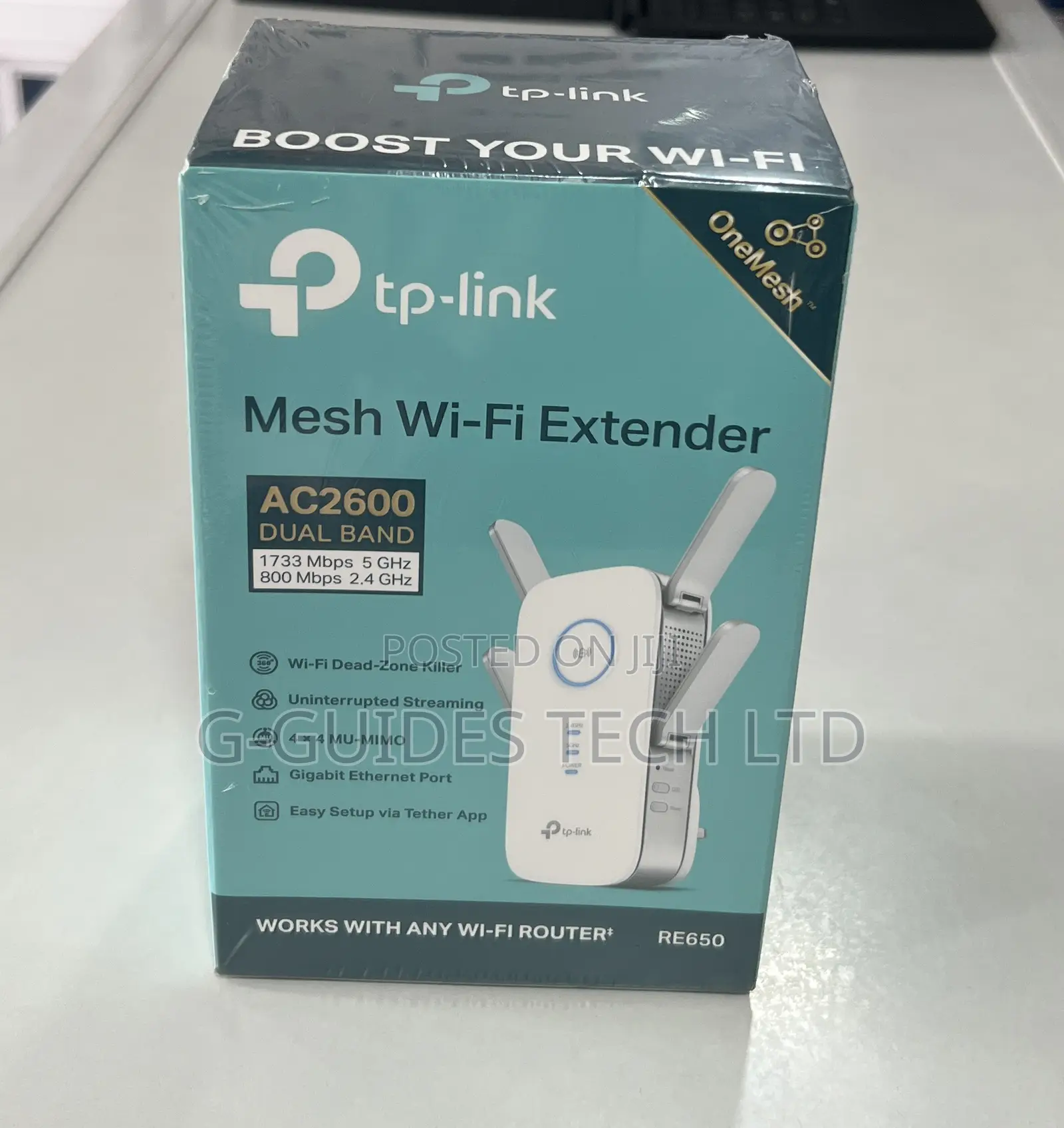 Tp-Link Ac2600 Mesh Wifi Extender Re650
