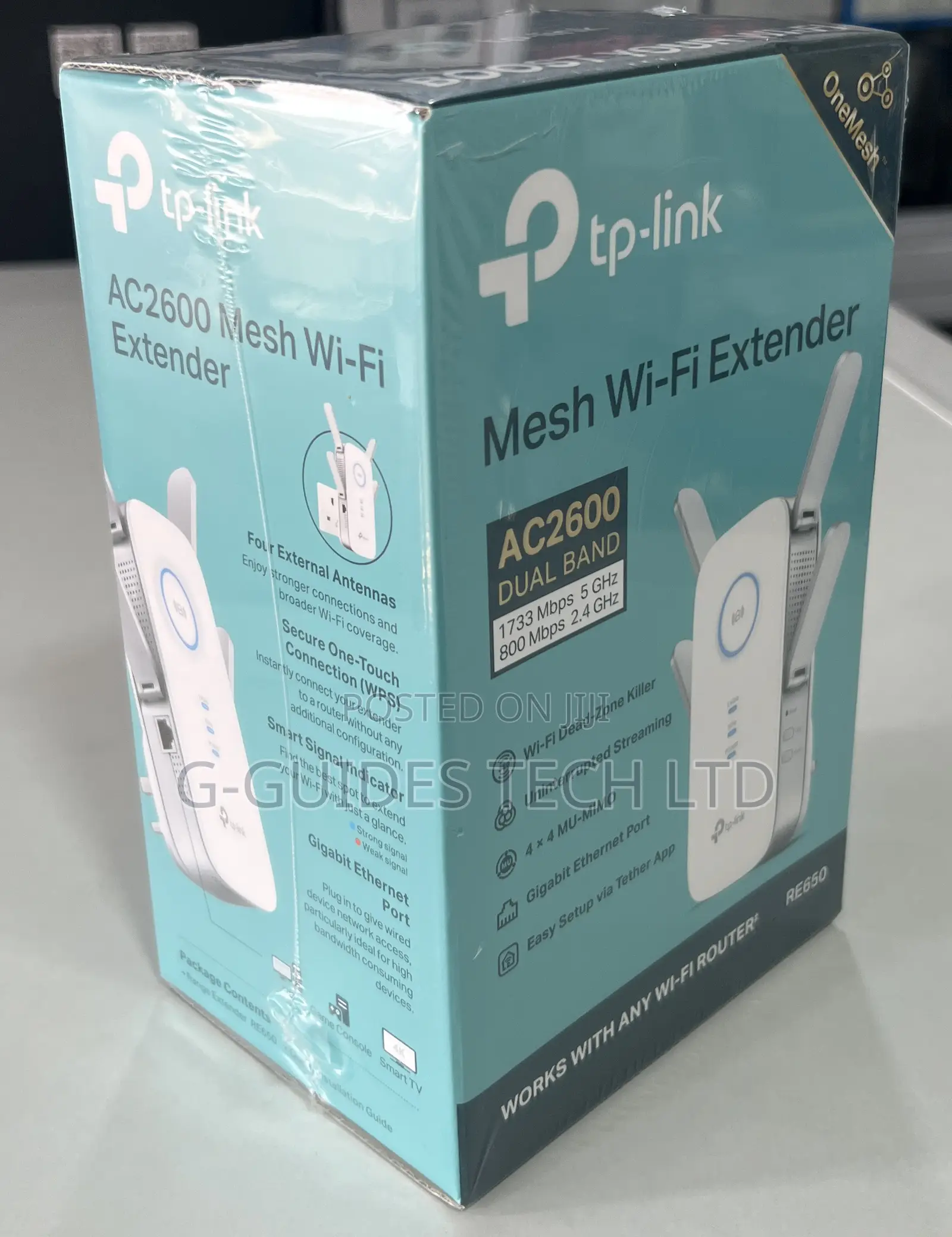 Tp-Link Ac2600 Mesh Wifi Extender Re650