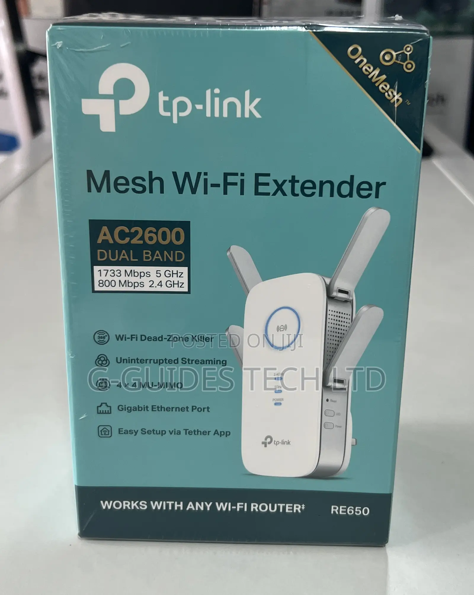 Tp-Link Ac2600 Mesh Wifi Extender Re650