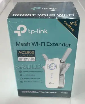 Tp-Link Ac2600 Mesh Wifi Extender Re650