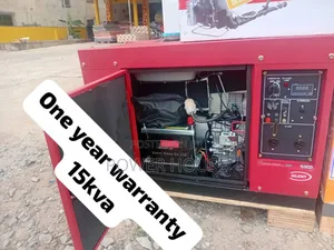 Red Diesel 15kva Honda 16500watts Silent Generator Honda