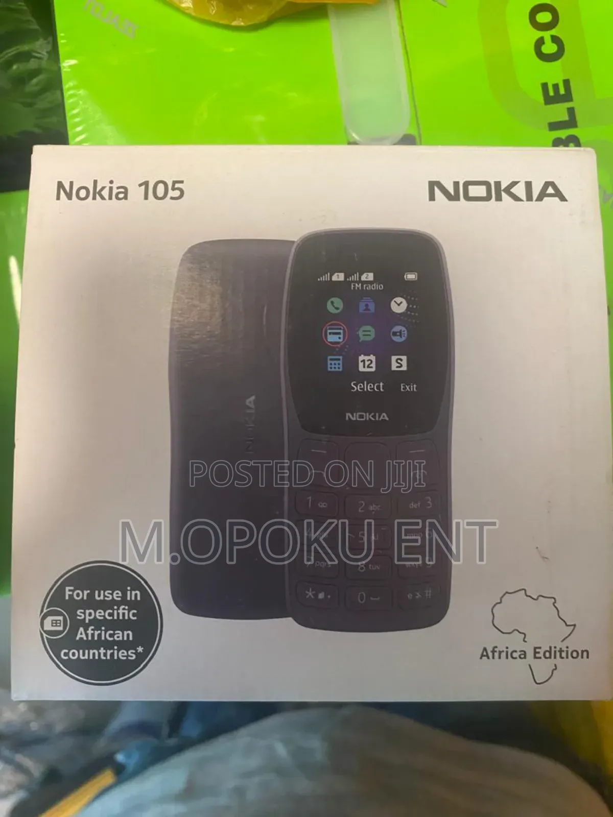 New Nokia 105 Black