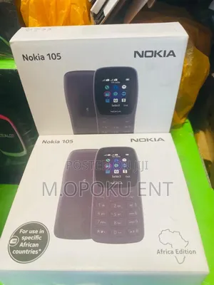 New Nokia 105 Black