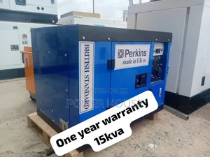 Blue Perkins Diesel 15kva Silent Generator Perkins 10kva Uk