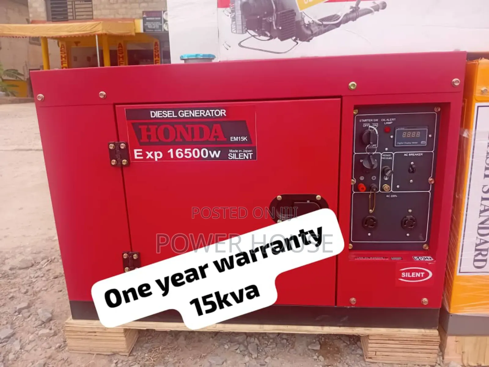 Scarlet Honda 15kva 16500watts Diesel Silent Generator 15kva