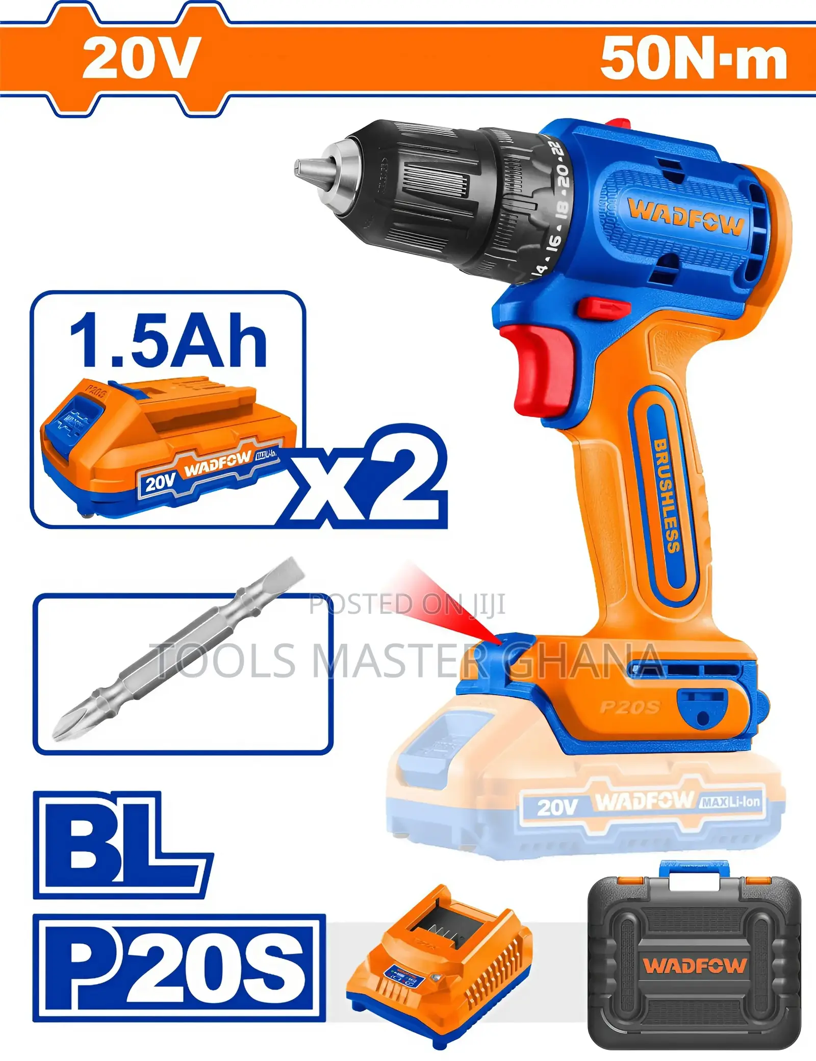 Brushless Cordless Drill # Wcdp552