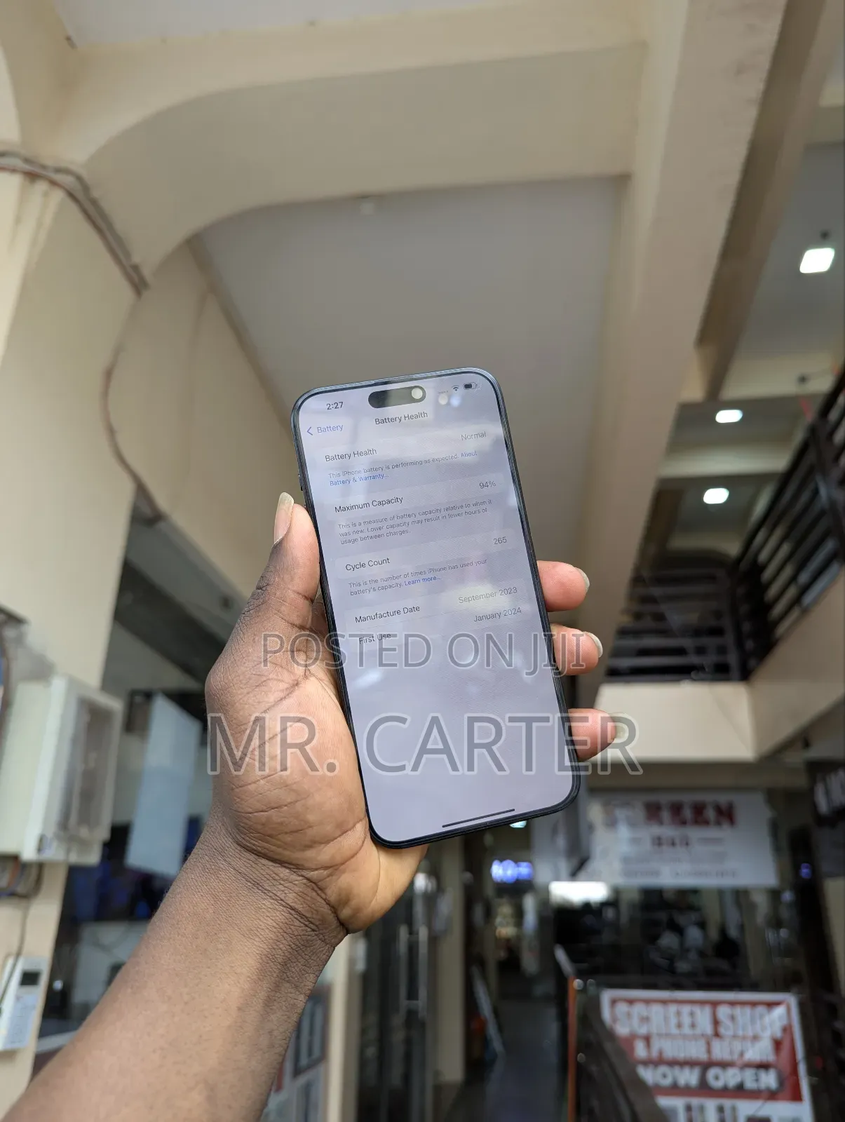 New Apple iPhone 15 Pro Max 256 GB Blue