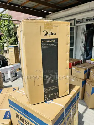 Ultra Morden Electric Heater 30l Midea White. —-