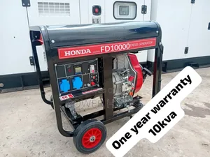 Tested and Approved 10kva Honda Diesel Generator 10000watts