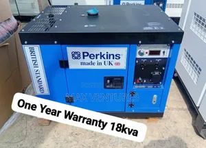 18kva British Quiet Diesel Generator Perkins Keystart 18kva