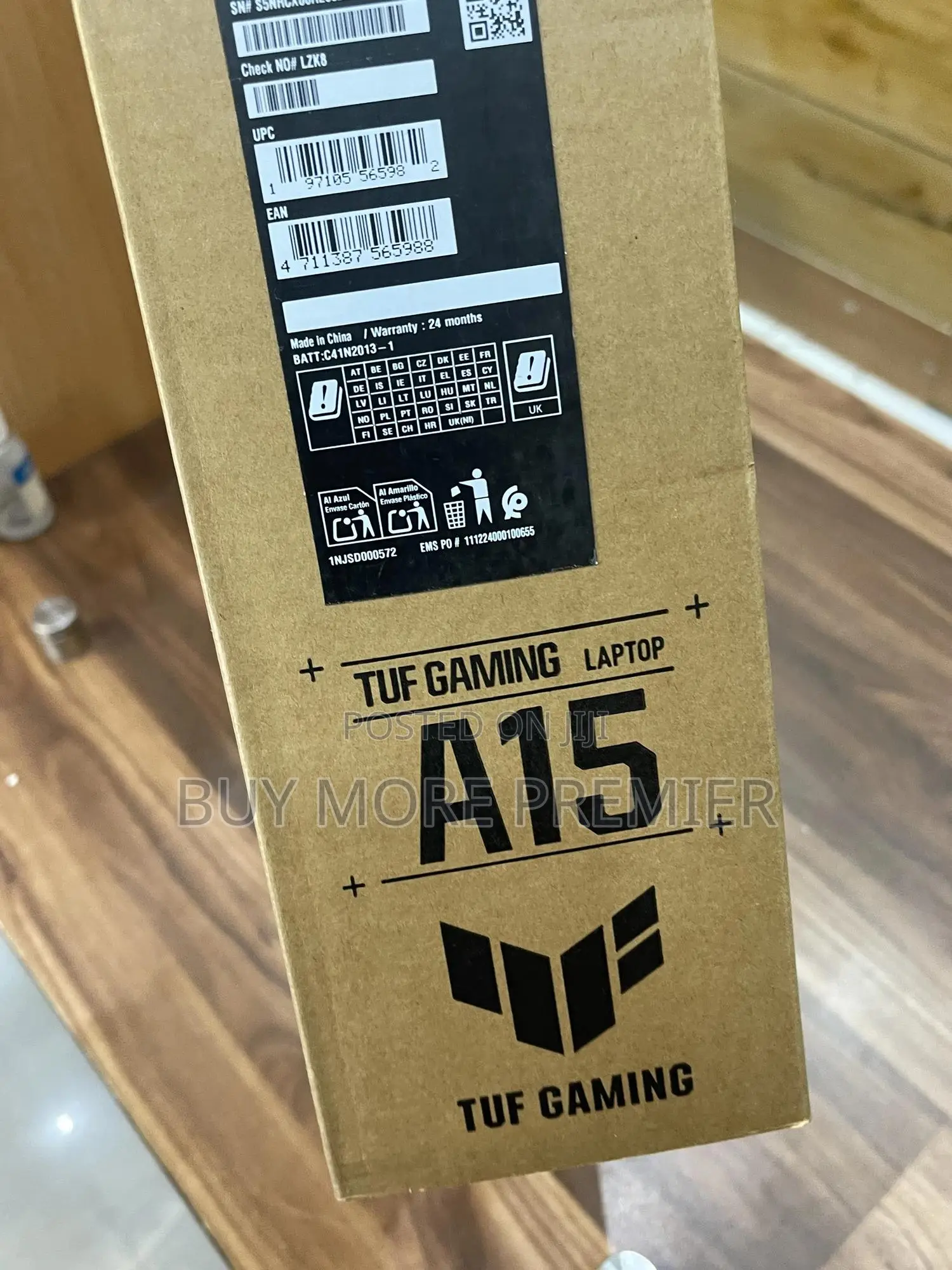 New Laptop Asus TUF Gaming A15 16GB AMD Ryzen 7 SSD 512GB