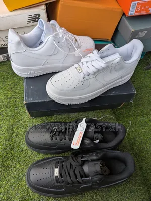 Nike Air Force One (Black and White Available)
