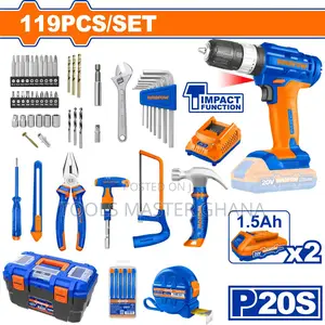119 Pcs Tools Set # Wdt1b119
