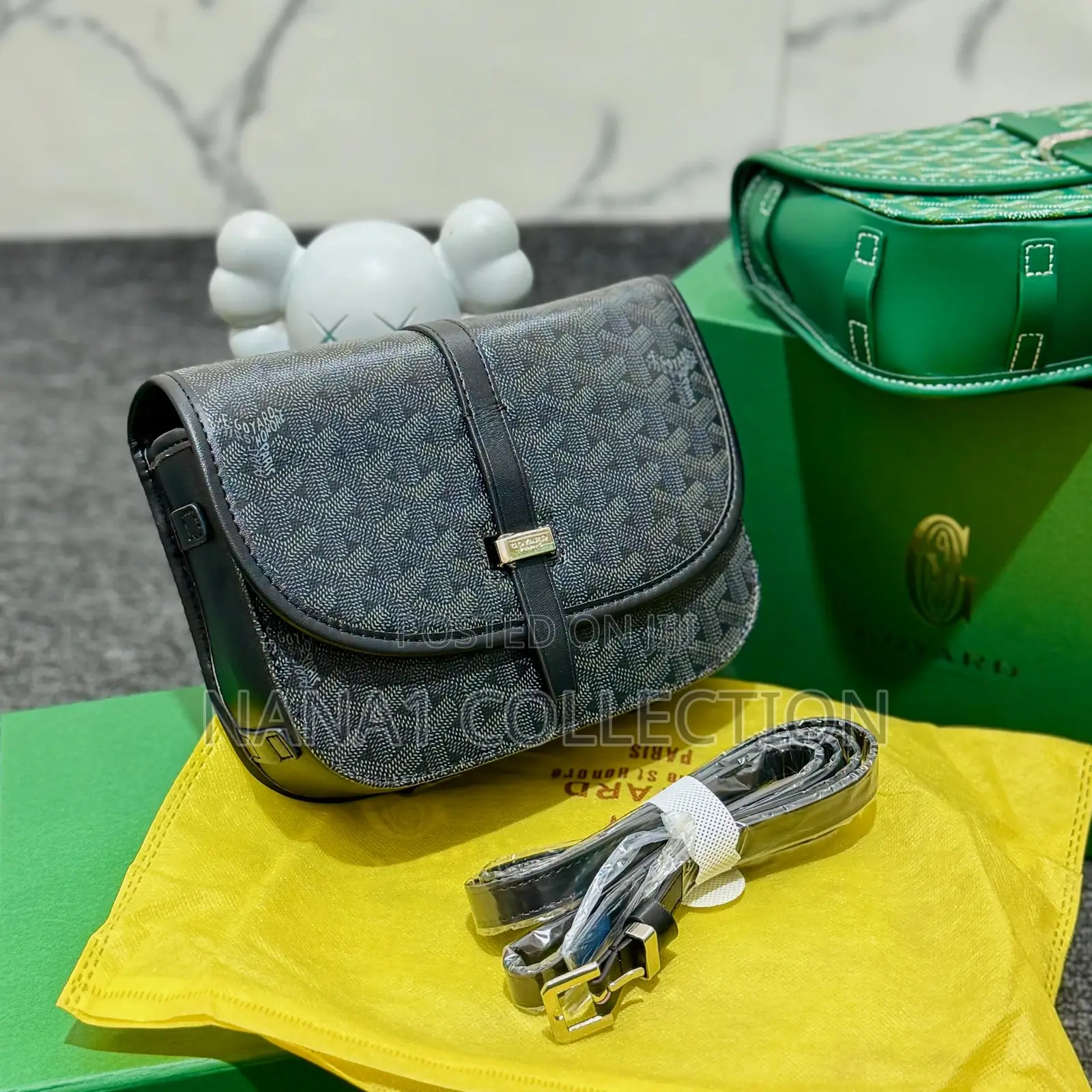 Goyard Leather Side Bag