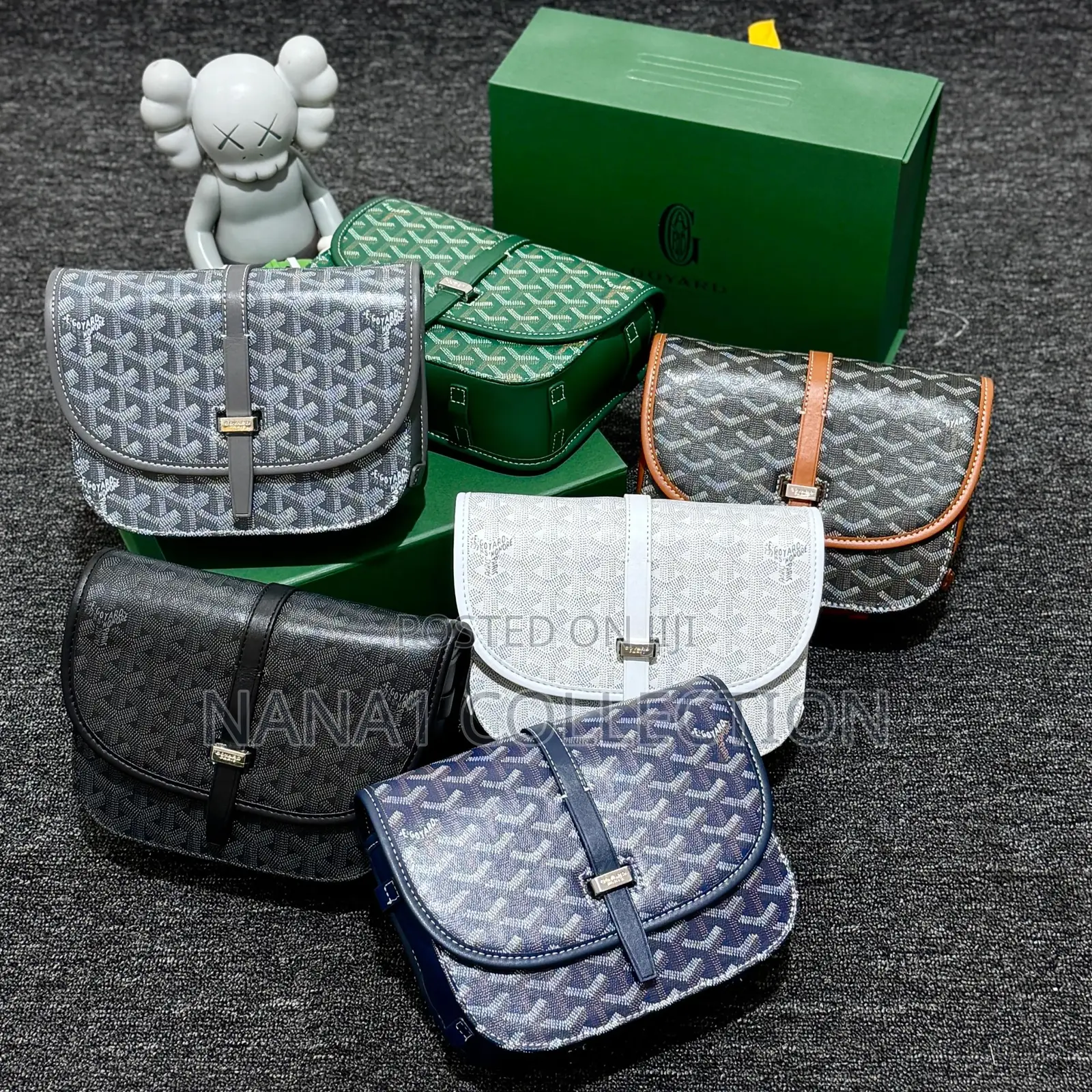 Goyard Leather Side Bag