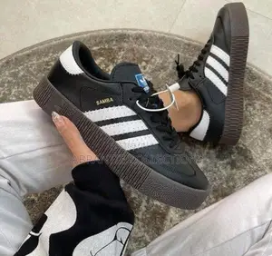 Your Causal Adidas Leather Samba Black