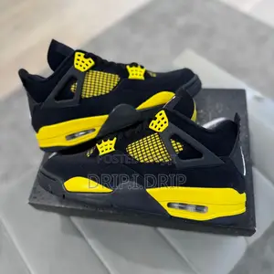 Jordan 4 Yellow Thunder.Comes in All Colours.Tough Classic