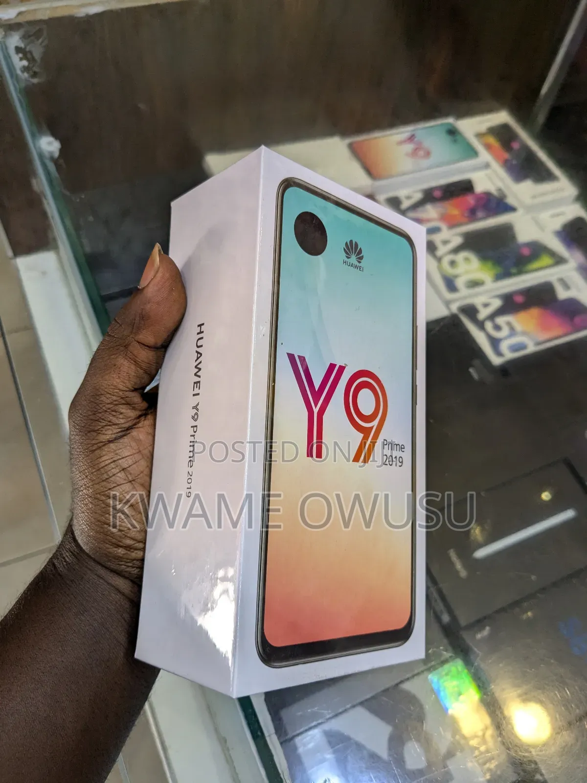 New Huawei Y9 Prime 2019 128 GB Blue