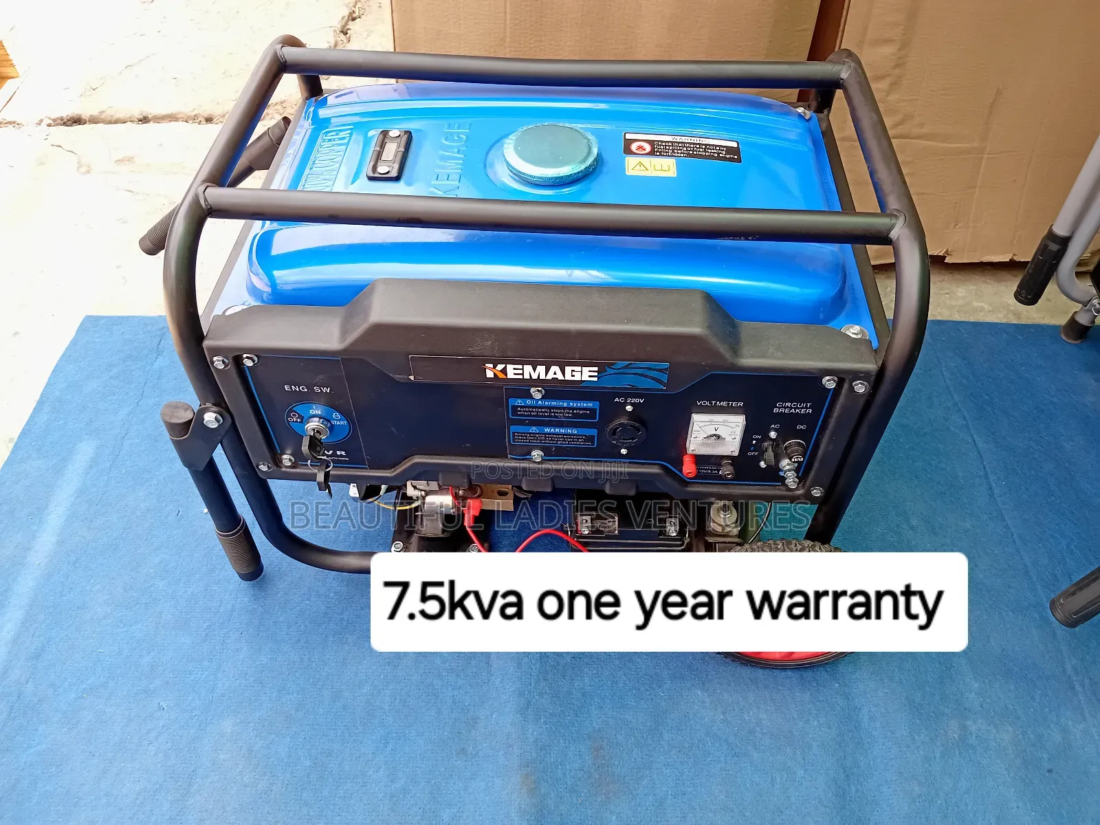 Blue Coloured Keystart Generator