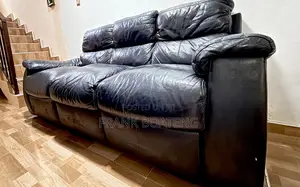 3-in-1 Manual Recliner Leather Sofa