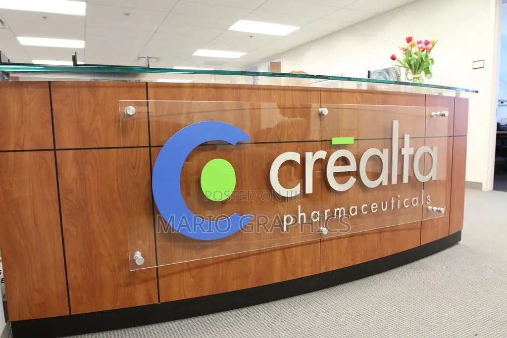 Office 2d Acrylic Signage