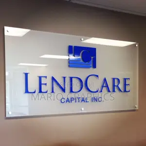 Office 2d Acrylic Signage