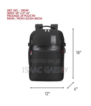 18" Omaya Backpacks With Usb Port With Real Pictures