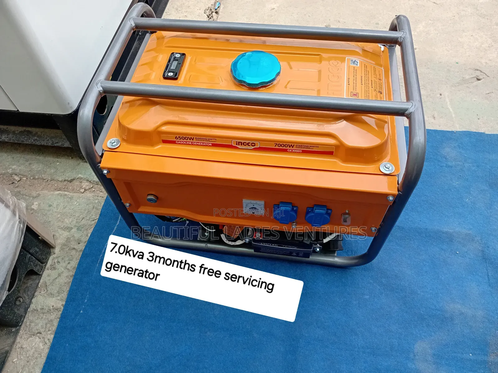 7000watt Ingco Generator Petrol
