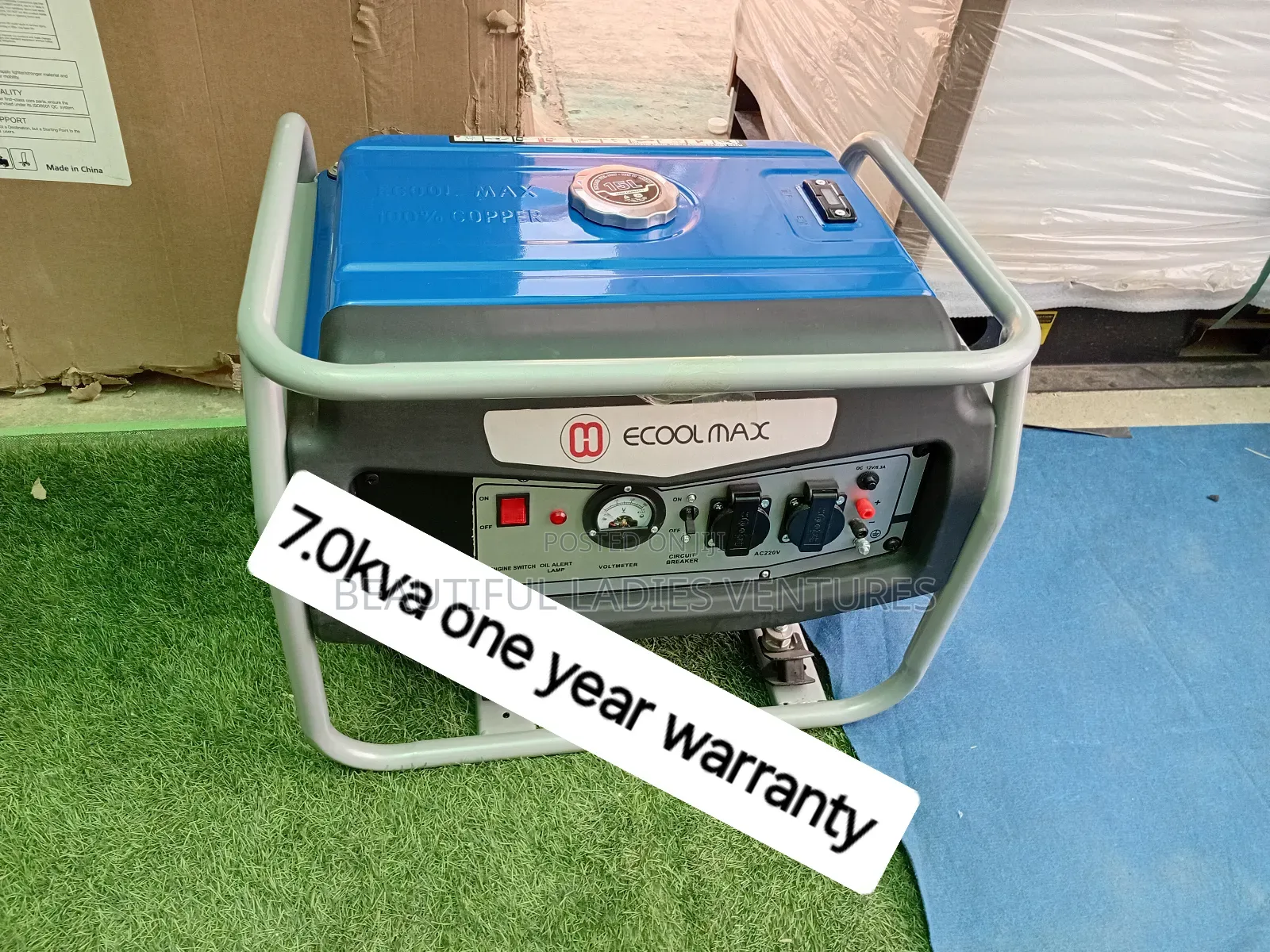Petrol Generator 7.5kva 7500watt